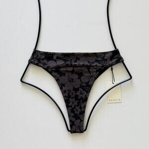 Acacia Swimwear Mateo Bikini Bottom - Taha’a Floral - Size M